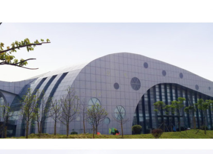沙河会议中心外景网架工程